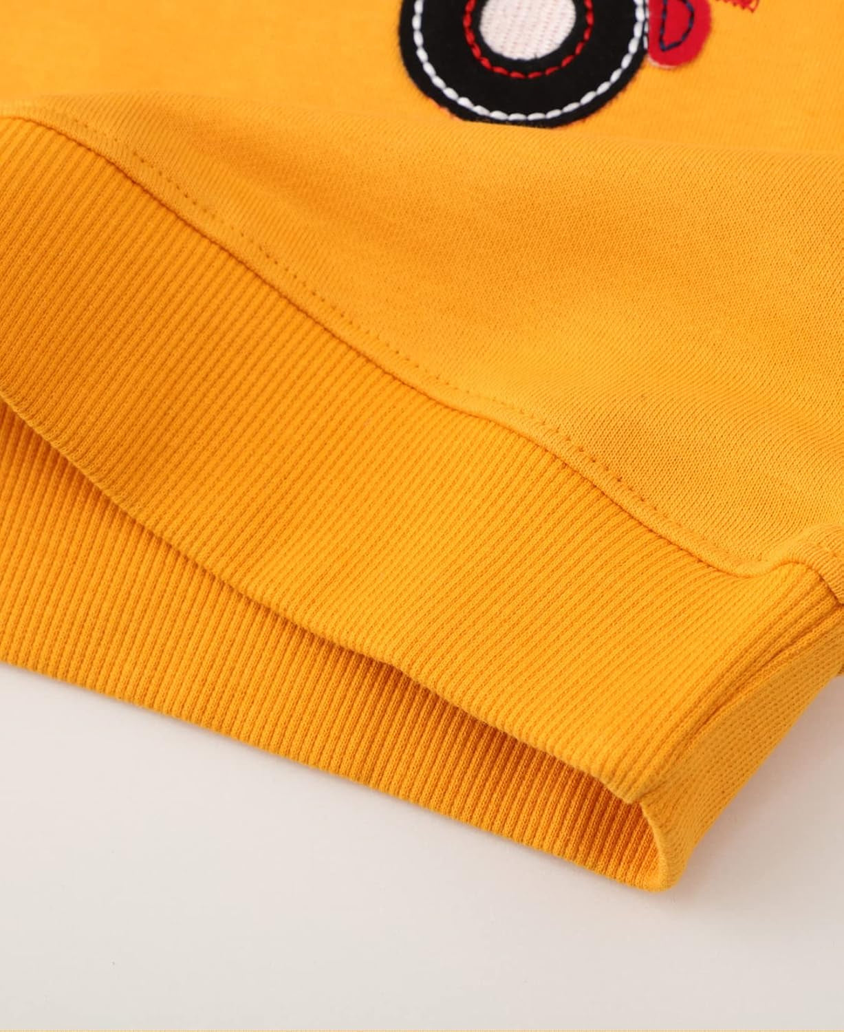 2 Pack Toddler Boys Sweatshirts Patterned Long Sleeve Pullover Crewneck Tops Shirts